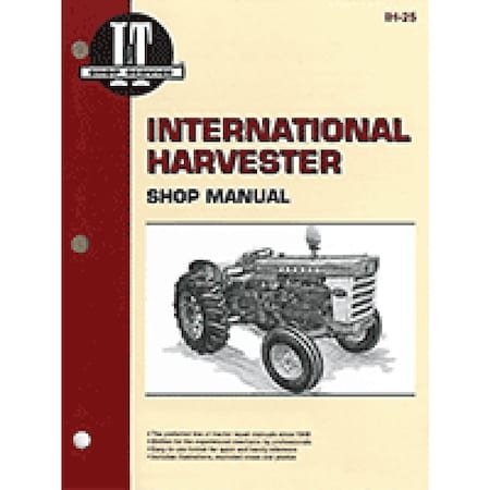 Aftermarket International Tractor I&T Shop Manuals International Harvester 460, 560, + IH25